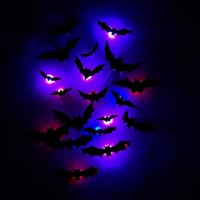3D-fladdermusdesign LED-dekoration