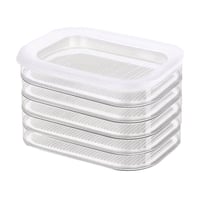 Multi-Layer Food Storage Box with Lid
