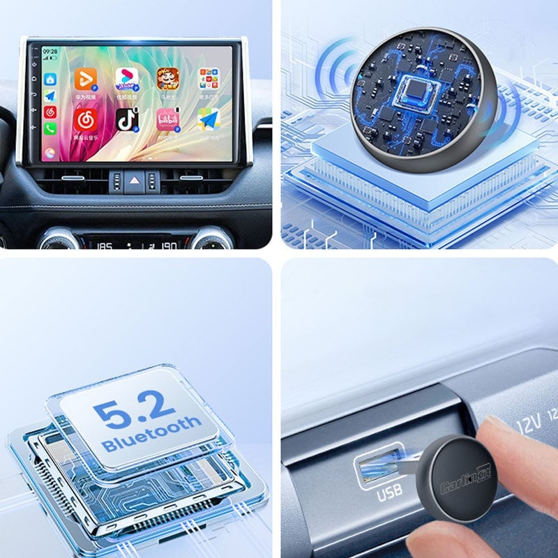 Carplay Car Box Original Wired To Wireless