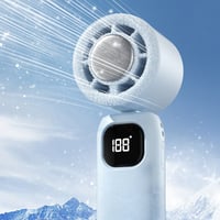 Foldable Ice Cooling Handheld Fan