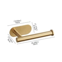 Wall Mounted Stainless Steel Toilet Paper Roll Holder