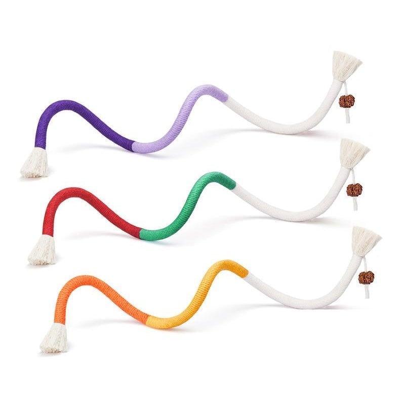 🪀Cotton Chew Rope Cat Toy with Tassels