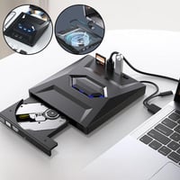 7-in-1 Externes USB-DVD-Laufwerk & Blu-ray-Player