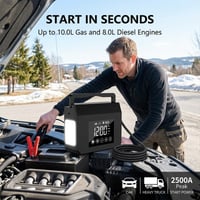 Kexon™ Powerful Car Jump Starter & Inflator