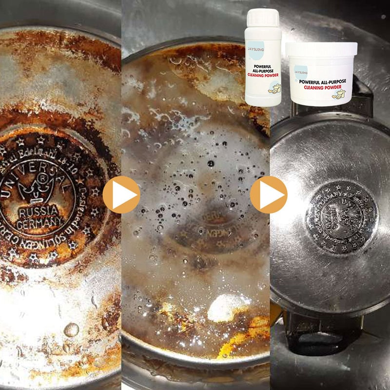 Potente polvere detergente multiuso per la cucina