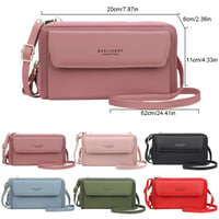 Women Small Crossbody Phone Bag, Cluth with Card Slot