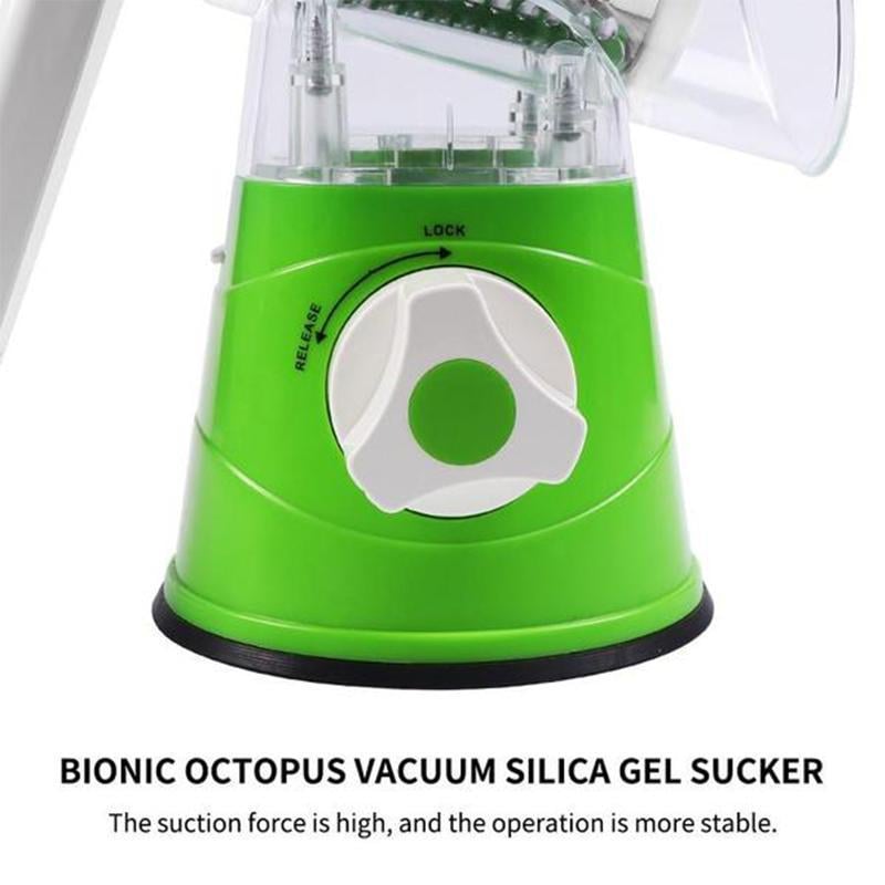 Sale - 3 in 1 Rotary Cheese Grater Vegetable Slicer