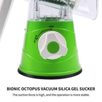 Sale - 3 in 1 Rotary Cheese Grater Vegetable Slicer
