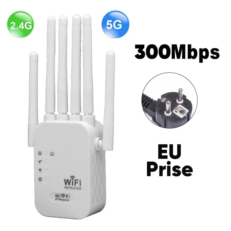 Amplificateur WiFi 6 antennes amélioré 1200 Mbps