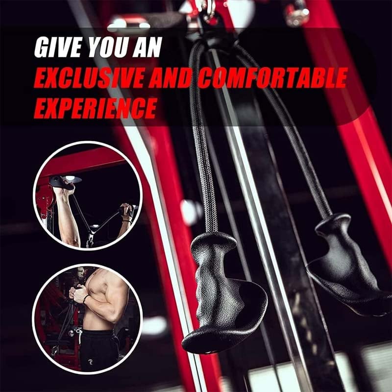 Triceps Rope with Ergonomic Handles for Enhanced Workouts