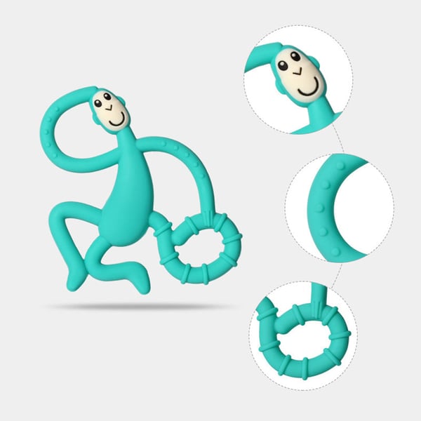 Tegneserie Monkey Toddler Molar Leker