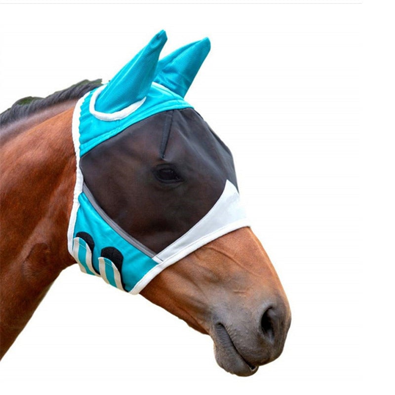 Fine Mesh UV-Proof Horse Half Face Mask