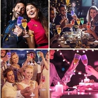 Luminous Champagne Glass