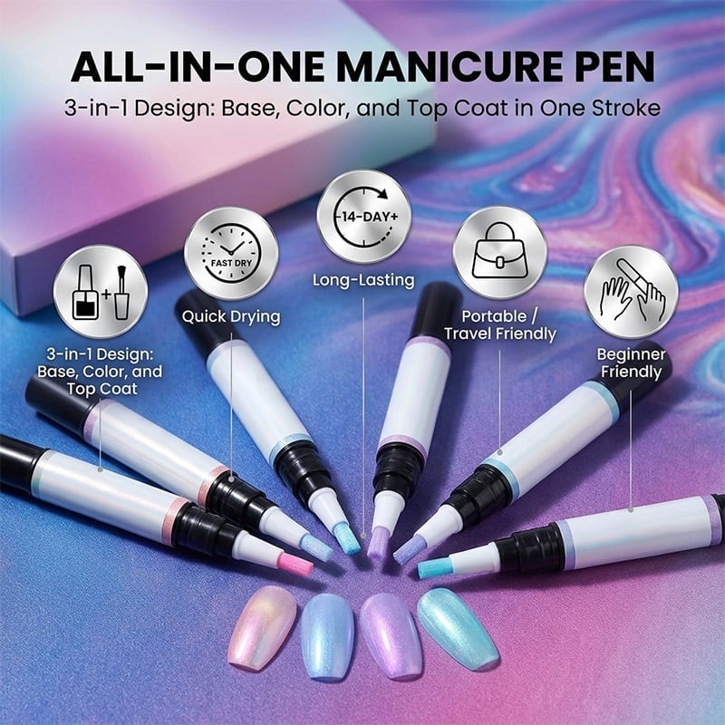 Quick-Dry Nail Art Pen