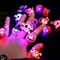 Luminous Halloween Rings(50 Rings)