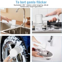 Uppladdningsbar Elektrisk Rengöringsborste
