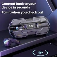 Semi-in-ear Design Wireless Headset