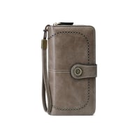 RFID Anti-Magnetisches Langwallet