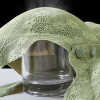 Bequemer Spitzen-BH mit Knöpfen vorne