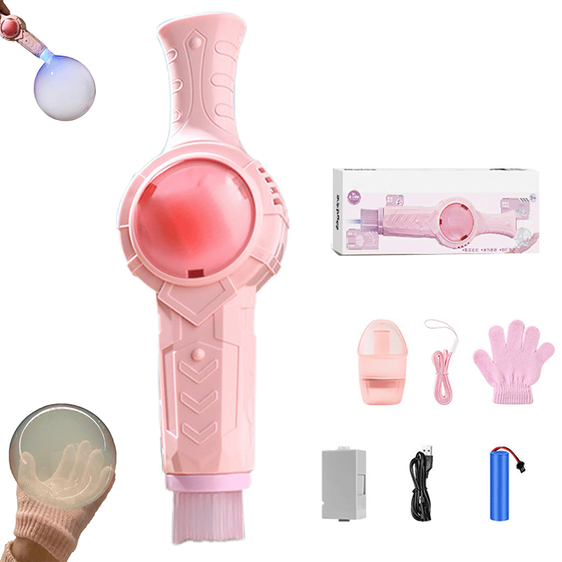 Magic Colorful Smoke Bubble Machine