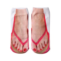 Red Flip-Flops