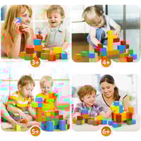 Magnetic Blocks Set for Toddlers & Kids