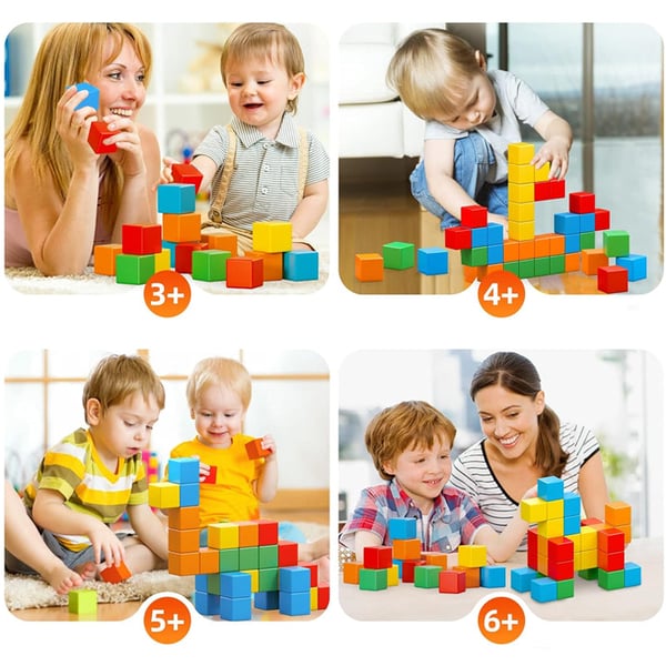 Magnetic Blocks Set for Toddlers & Kids