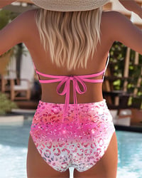 Bikini Neckholder sexy bedruckter BH