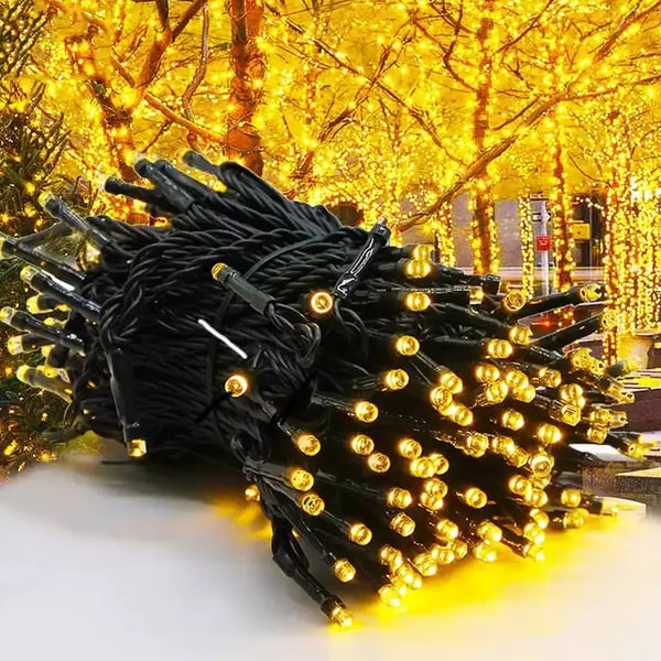 Solar Lichterkette für draußen