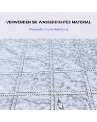 Magnetische Schneeabdeckung für das Auto