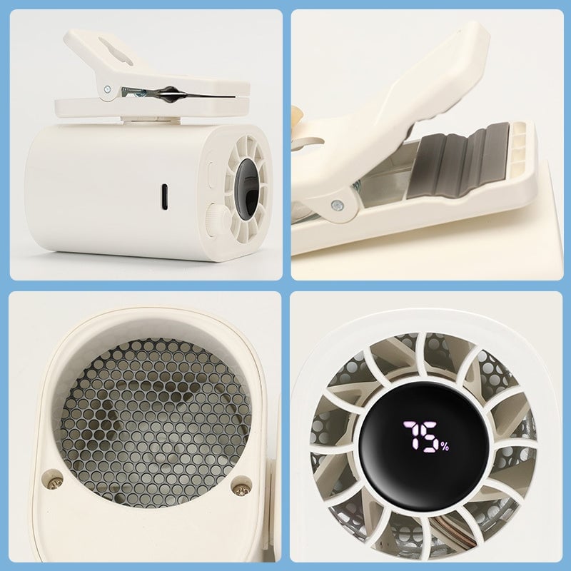 Outdoor clip tailleventilator