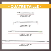 Tête de lot universelle à arbre flexible