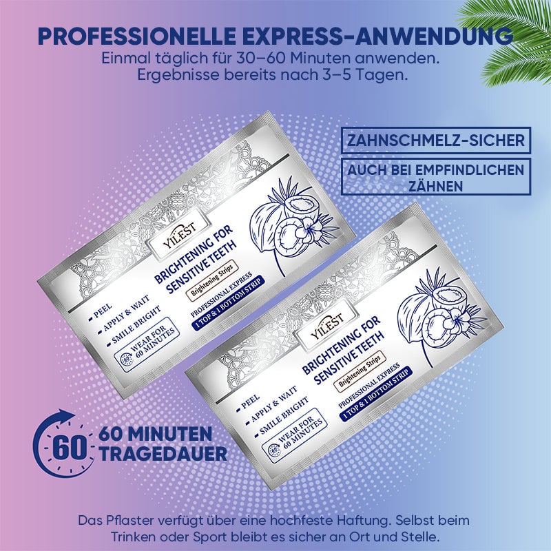 Kokos-Minze Aufhellungsstreifen