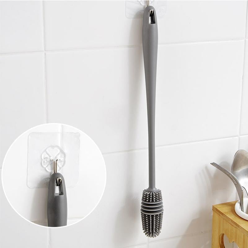 Spazzola Per La Pulizia Delle Bottiglie E Spazzola Per Tazze A Tutto Tondo