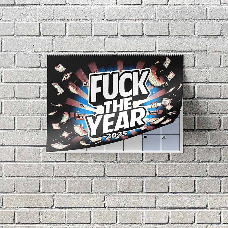 2025 F**k The Year Adult Calendar
