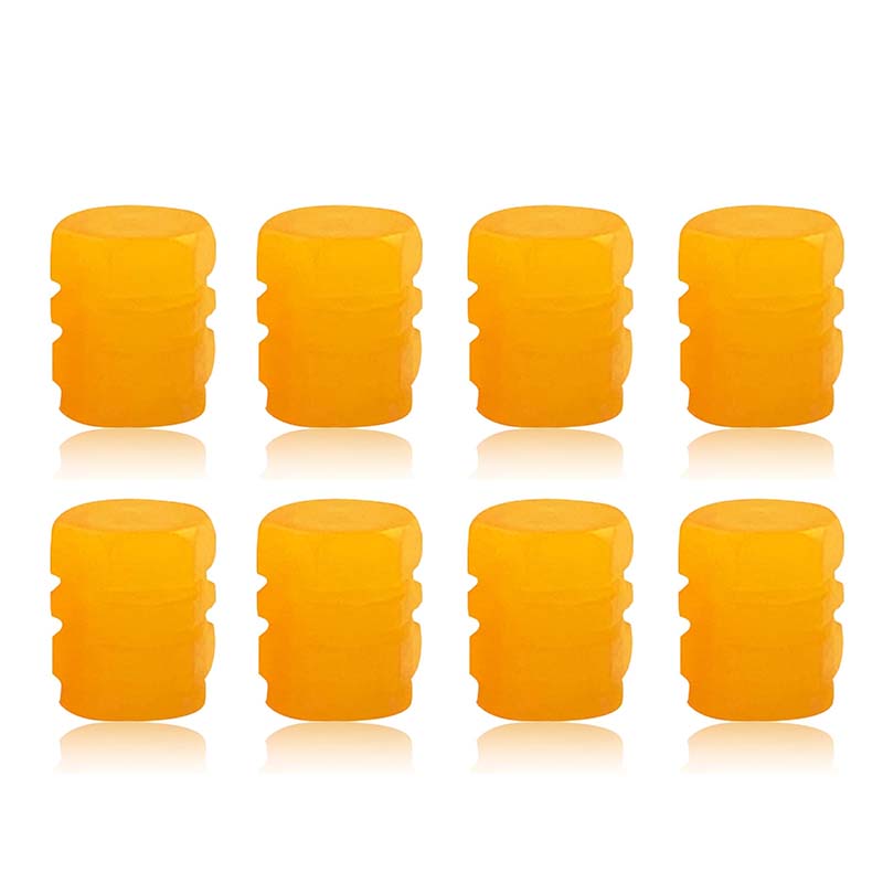 Universal Fluorescent Tire Valve Caps (4 PCS/Set)