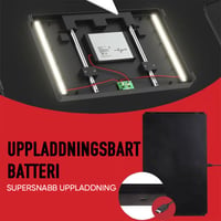 Expanderbar Trippelvikbar Hängande Spegel