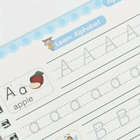 Magisches Übungsbuch mit Rillen