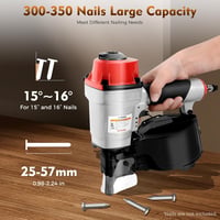 Sakerplus® Pneumatic Coil Roofing Nail Gun