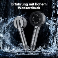Bürstenförmiger, druckbeaufschlagter Duschkopf