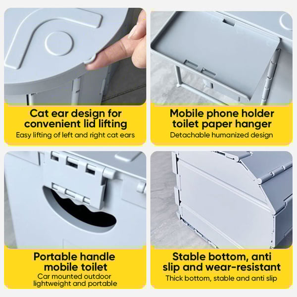 Sakerplus Portable Camping Toilet