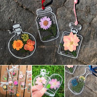 🌸Gedroogde Bloem Bladwijzers Set
