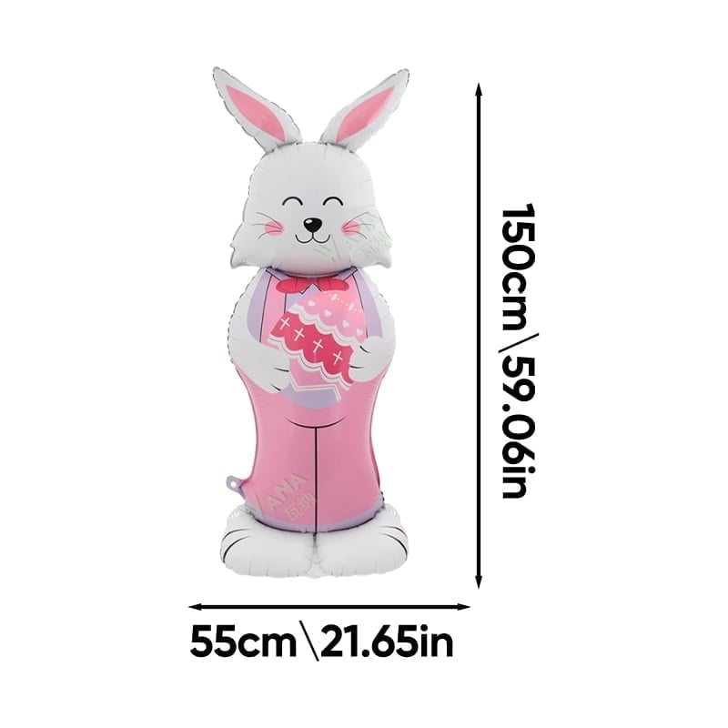3D Easter Foil Balloon Garden Decoration