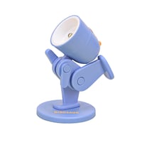 Blau,Dinosaurier (mit Magnetfuß)