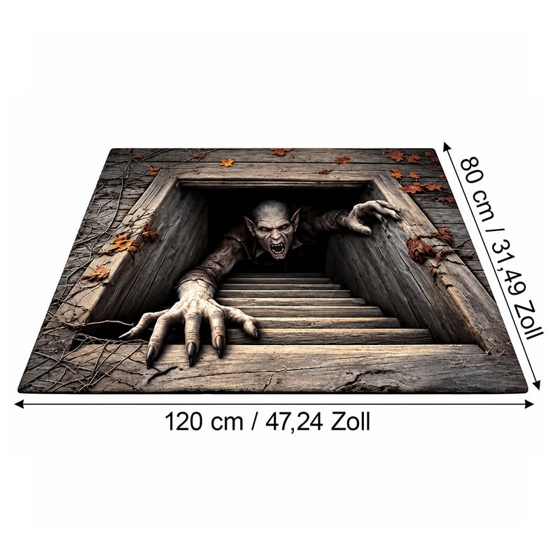 Halloween-Horror-Fußmatte