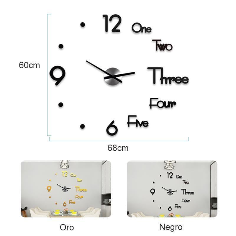 DIY Reloj de pared digital
