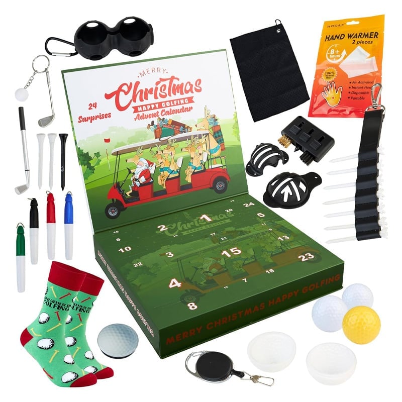 Golf-Adventskalender Überraschungsbox