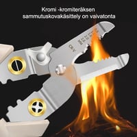 Monitoimiset johtojen kuorintapihdit