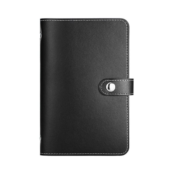 A6 Snap-Button Mirror Finish Savings Binder