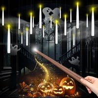 Sakerplus® Floating Flameless LED Taper Candle Set